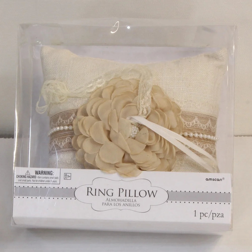 Wedding Ring Bearer Pillow NWT